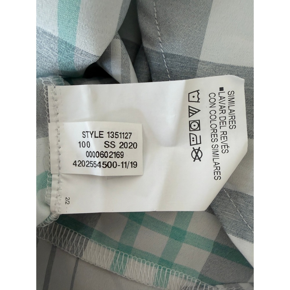 NWT Under Armour Womens Plaid HeatGear Button Down Shirt Large Hiking Sporty - Picture 7 of 8